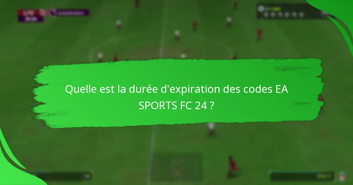 Quelles offres sont disponibles pour les codes EA SPORTS FC 24 ?